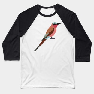 Graphic Nature - Southern Carmine Bee-Eater Baseball T-Shirt